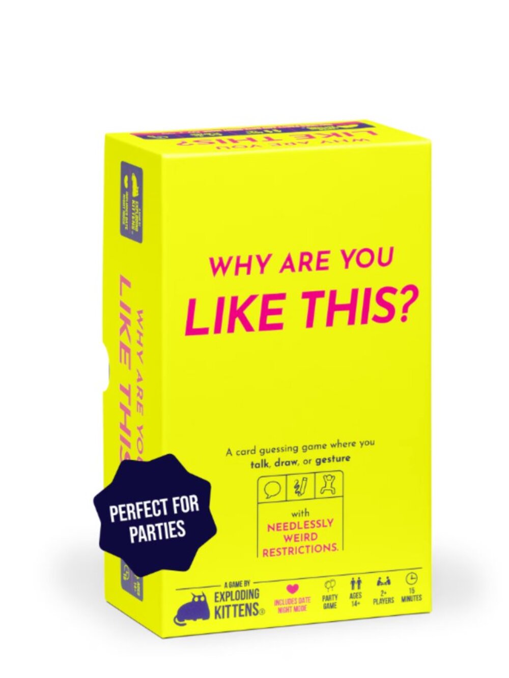Exploding Kittens Why Are You Like This Party Guessing Card Game Ages 14+